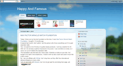 Desktop Screenshot of happy-and-famous.com